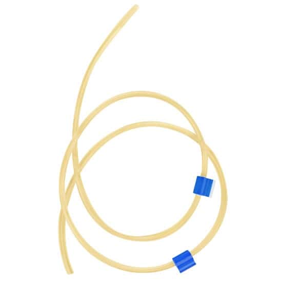Cole-Parmer Solvent-Resistant PVC 2-Stop Pump Tubing, 1.65 mm, Blue/Blue; 12/Pk