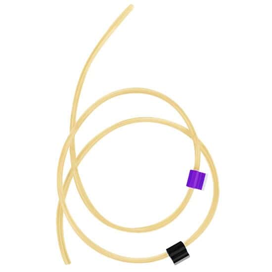 Cole-Parmer Solvent-Resistant PVC 2-Stop Pump Tubing, 2.29 mm, Purple/Black; 12/Pk