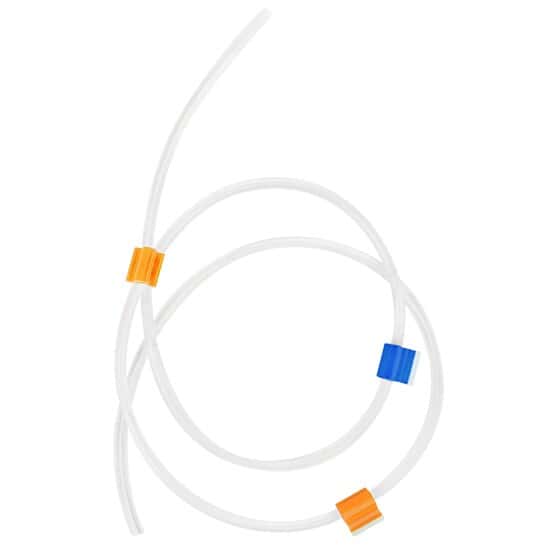 Cole-Parmer PVC 3-Stop Pump Tubing, 0.25 mm, Orange/Blue; 12/Pk