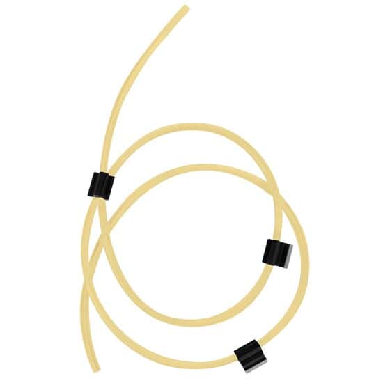 Cole-Parmer Pharmaprene® 3-Stop Pump Tubing, 0.76 mm, Black/Black; 12/Pk