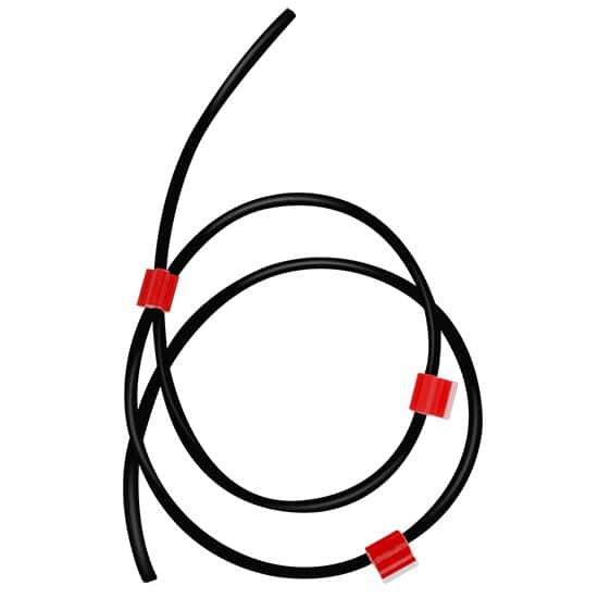 Cole-Parmer Viton® 3-Stop Pump Tubing, 1.14 mm, Red/Red; 12/Pk
