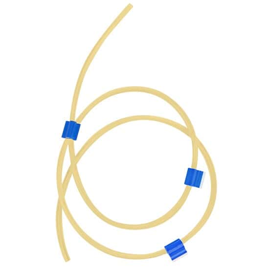 Cole-Parmer Pharmaprene® 3-Stop Pump Tubing, 1.65 mm, Blue/Blue; 12/Pk