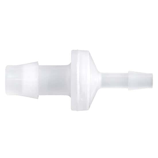 Cole-Parmer Reducing Check Valve, Natural Polypropylene, 3/8