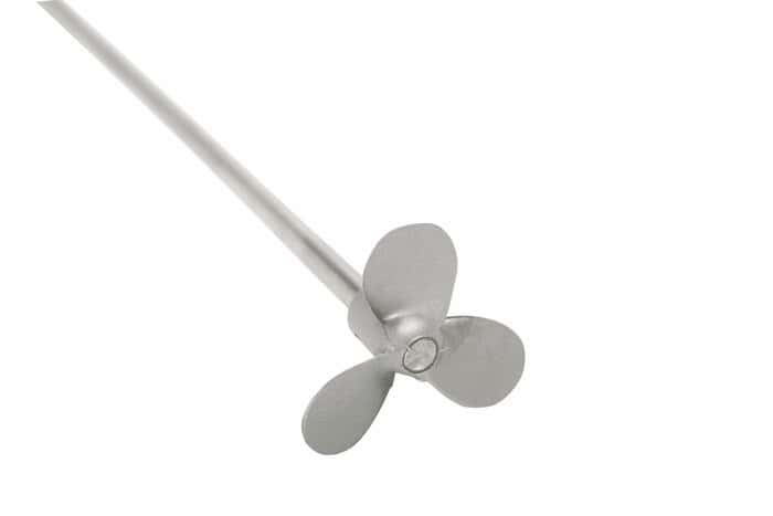 Pitched Blade Impeller, 361L Stainless Steel, 2 1/2
