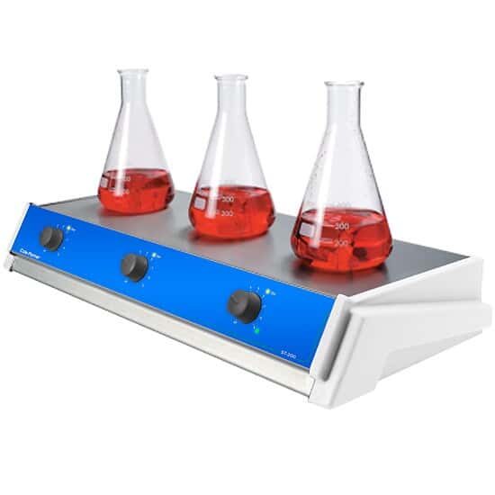 Cole-Parmer ST-200-MP Three Position Magnetic Stirrer; 230 VAC, 50 Hz