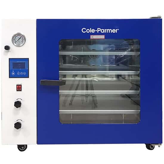 Cole-Parmer OVV-400B-90 Botanical Vacuum Oven with 4 Heating Shelves, 90 L; 220 VAC, UK Plug
