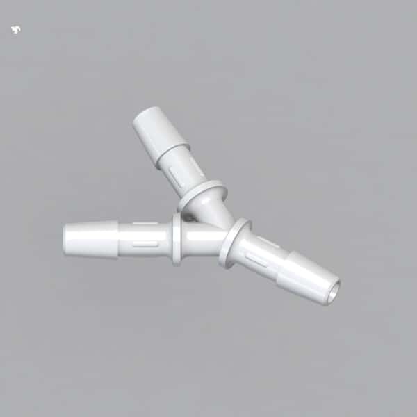 Cole-Parmer Hose Barb Fitting, Y Union, HDPE, 3/4