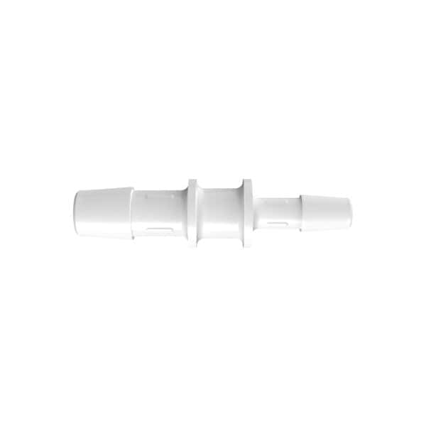 Cole-Parmer Hose Barb Fitting, Straight Reducer, Natural Nylon, 1/4