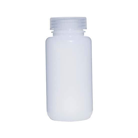 Cole-Parmer Wide-Mouth Transport Plastic Bottle, HDPE,250mL; 12/PK