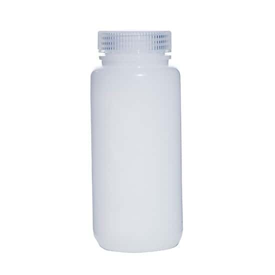 Cole-Parmer Wide-Mouth Transport Plastic Bottle, HDPE,500mL; 12/PK