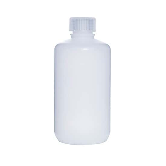 Cole-Parmer Fluorinated HDPE Narrow-Mouth Plastic Bottle, 250mL; 12/PK