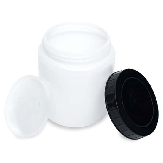 Cole-Parmer Cylindrical Jar, HDPE; 1000 mL; 10/pk