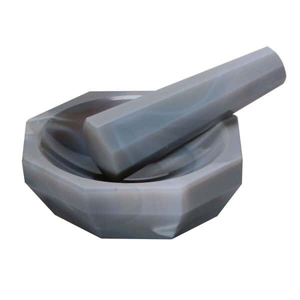 Cole-Parmer Mortar and Pestle; Agate, 125 mL