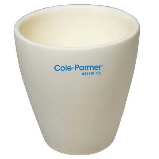 Cole-Parmer Conical Crucible, high alumina, 100 mL, 1/ea