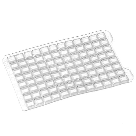 Cole-Parmer Sealing Mat for Chromatography Tested 96-Well Plates, EVA, Square Well; 50/Cs