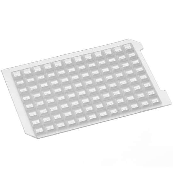 Cole-Parmer Sealing Mat for Chromatography Tested 96-Well Plates, Silicone, Square Well; 50/Cs