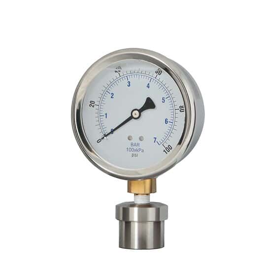 Cole-Parmer Industrial Pressure/Process Gauge, 2.5