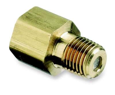Cole-Parmer Fixed Snubber, Brass, 1500 psi, Water or Light Oil