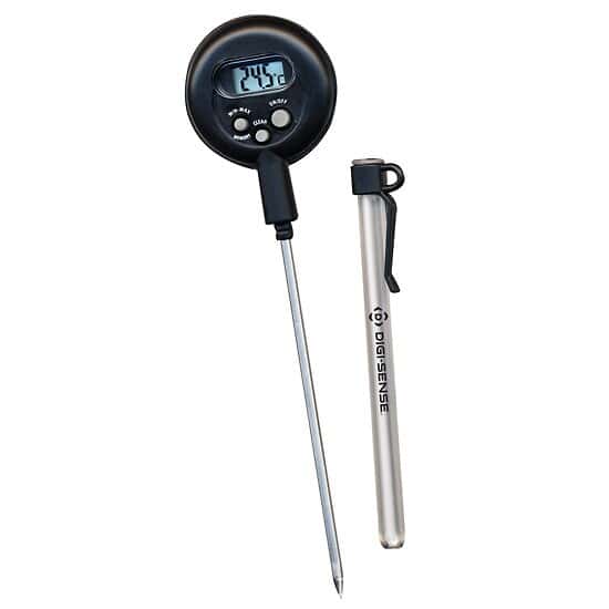 Cole-Parmer Water-Resistant Digital Pocket Thermometer, 5