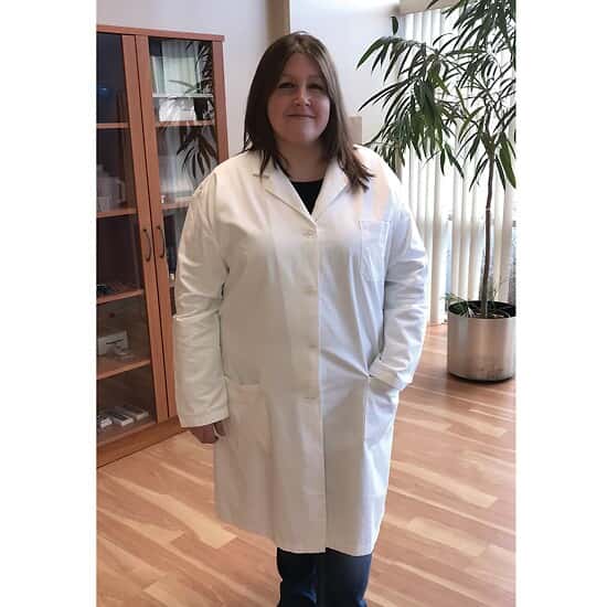 Cole-Parmer Women's Easy Care Poly/Cotton Blend Lab Coat, Small (4-6)