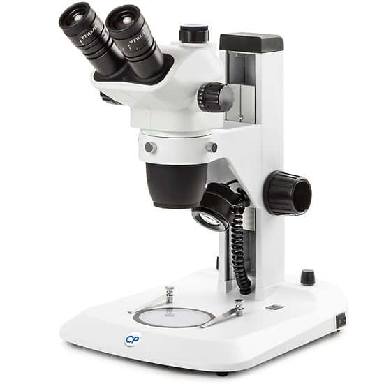 ColeParmer MSS400 Professional Trinocular Stereozoom Microscope, Rack