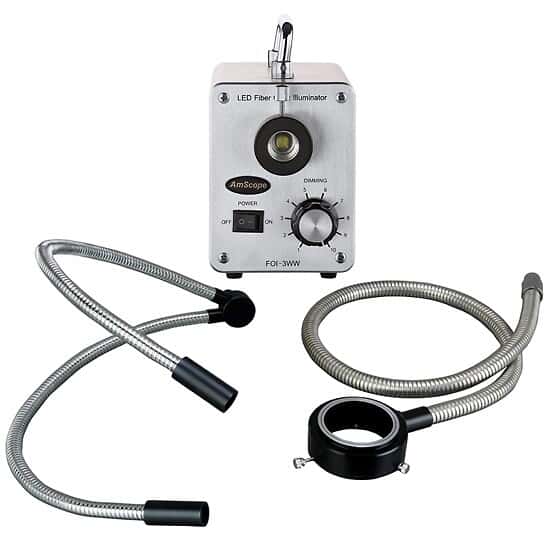 50 W LED Fiber Optic OY Light Microscope Illuminator from ColeParmer