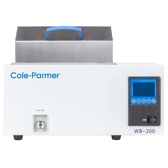 Cole-Parmer WB-200 Water Bath, 6.6 L; 120 VAC, 60 Hz