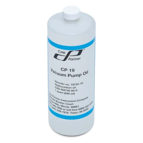 Cole-Parmer CP 19 Vacuum Pump Oil, 55 cSt, 1 quart
