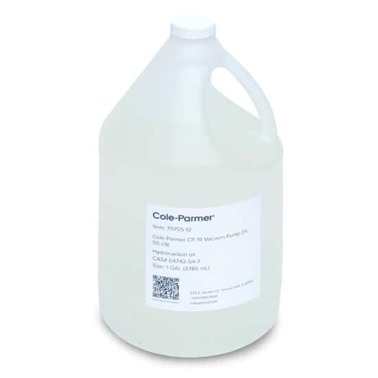 Cole-Parmer CP 19 Vacuum Pump Oil, 55 cSt, 1 gallon