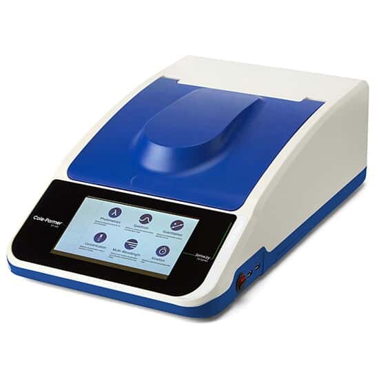 Cole-Parmer SP-500-UV Scanning UV/Visible Spectrophotometer, 198 to 1000 nm, White ABS Plastic; 100-240 VAC, 50/60 Hz