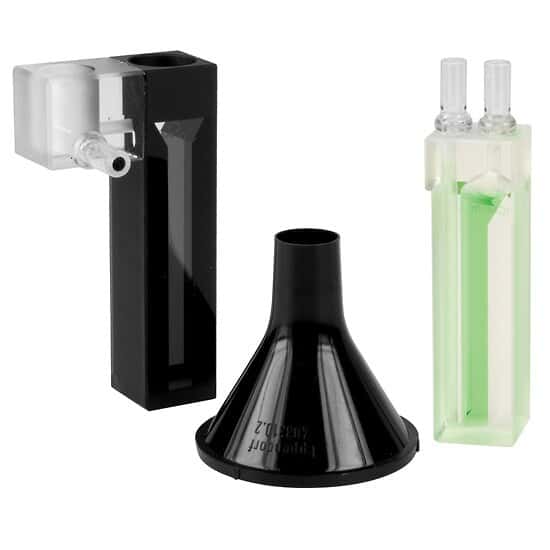 Cole-Parmer Flow-Through Cell, Quartz, 1.8 mL