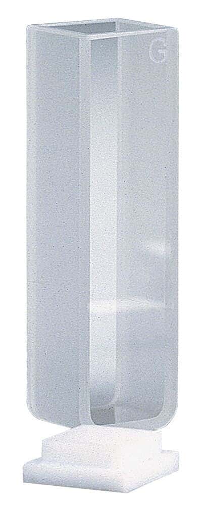 Micro Cuvettes with Frosted Thick Wall and Cover, Glass and PTFE, 0.7 mL; 2/Pk