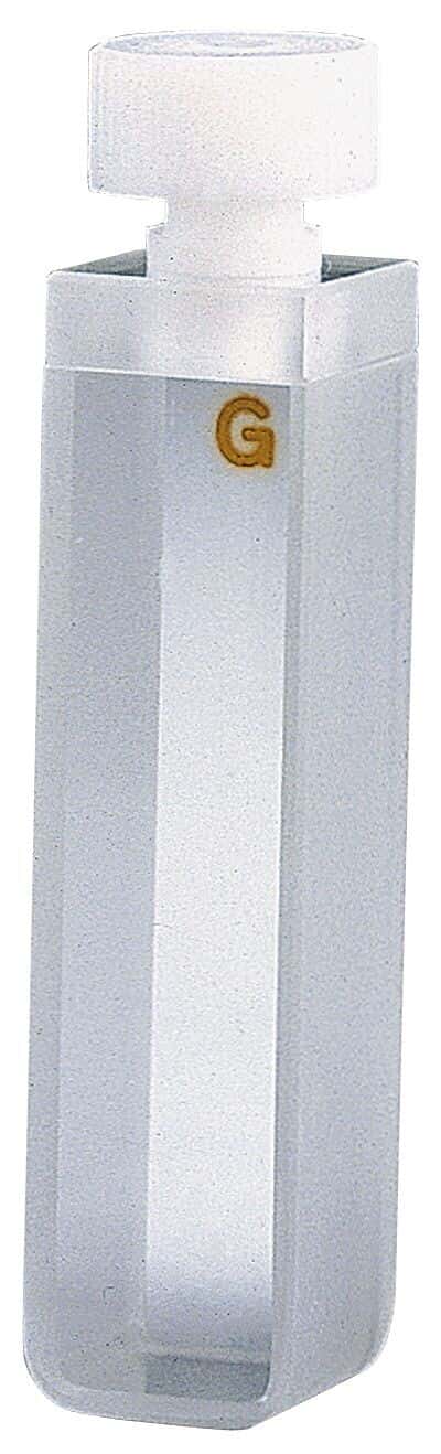 Standard cuvettes; stopper top; quartz; 3.5 mL capacity, 2/pack