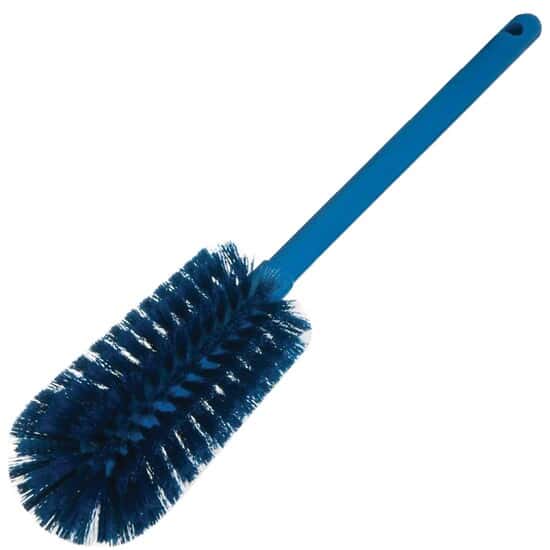 Beaker/Bottle Brush, polyester, blue bristles from ColeParmer