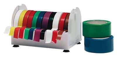Cole-Parmer Color-Coded Vinyl Adhesive Tape, Red, 3/4
