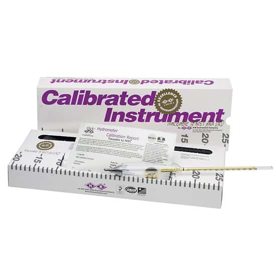 ColeParmer ASTM 89H Precision, Individually Calibrated 1.000/1.050