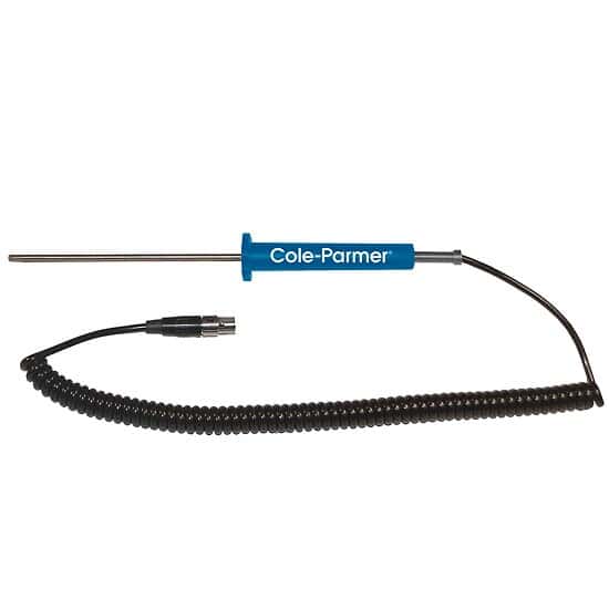 Cole-Parmer RTD Probe, 100 Ohm, Digi-Sense® 3-Pin Connector, 4