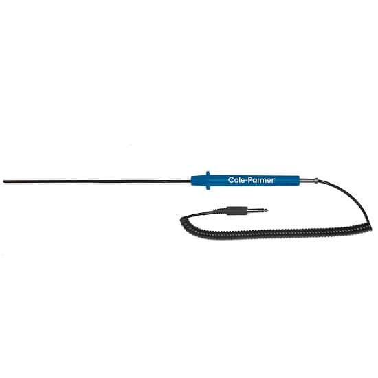 Cole-Parmer Gen-Purpose PFA Ctd Thermistor Probe Phono Plug 10