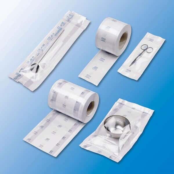 Sterilisable Packaging Material - Bop Reels, Lavender, 38 Cm Width X 200 M