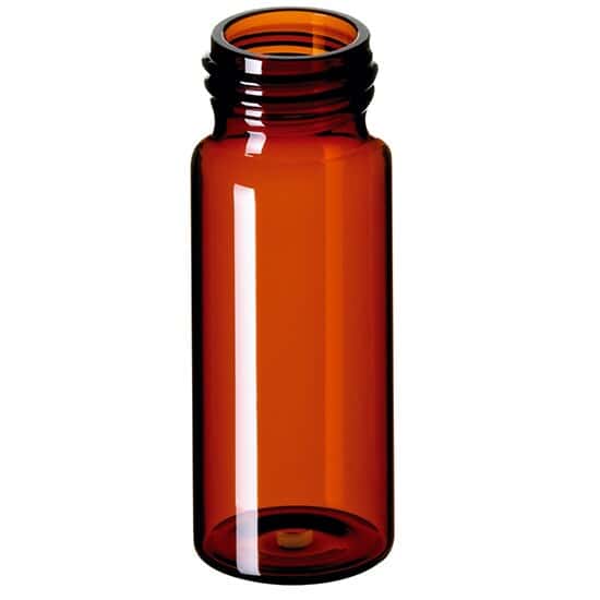 Cole-Parmer EPA Screw Neck Vial, 30 mL, 24mm, Amber Glass; 1000/pk