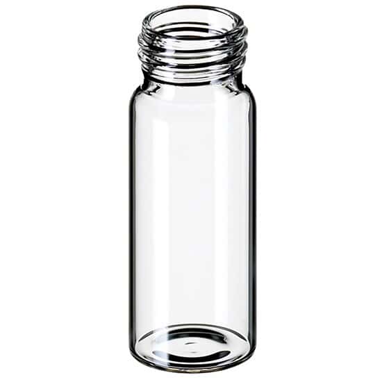 Cole-Parmer EPA Screw Neck Vial, 30 mL, 24mm, Glass; 1000/pk