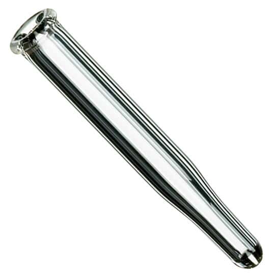 Cole-Parmer Limited-Volume Insert, Glass, Conical Bottom, 0.05 mL, Spring Required; 1000/pk