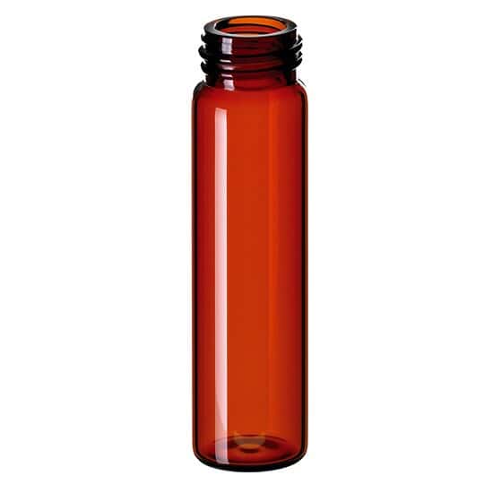Cole-Parmer Sample Vial, Amber Glass, Screw Neck, 8 mL; 1000/pk