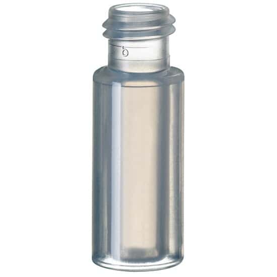 Cole-Parmer Vial, 0.7 mL, Polypropylene with Fused Insert, 9 mm Short Thread; 1000/pk