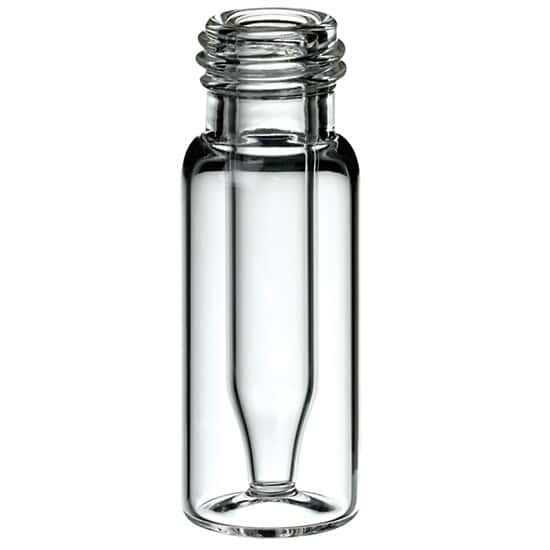 Cole-Parmer Vial, 2 mL, Glass with 0.3 mL Base Bonded Insert, 9 mm Short Thread; 1000/pk