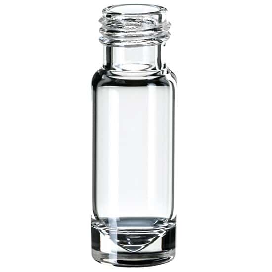 Cole-Parmer Vial, 1.1 mL, Glass, High Recovery, 9 mm Short Thread; 1000/pk