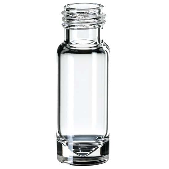 Cole-Parmer Vial, 1.5 mL, Glass, High Recovery, Silanized, 9 mm Short Thread; 1000/pk