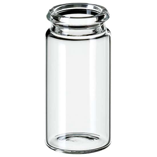 Cole-Parmer Snap Top Vial, Glass, 5 mL, Neck Dia. 18 mm; 1000/pk