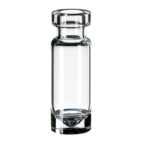 Cole-Parmer Crimp Vial, Glass, 1.1 mL, 11 mm, High Recovery; 1000/pk