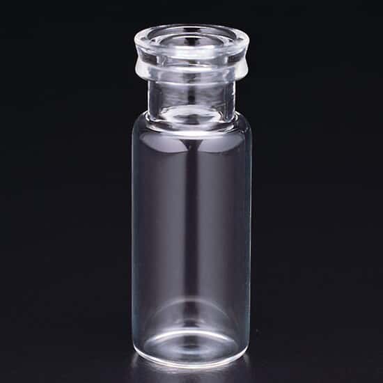 Cole-Parmer Snap Seal Vial, 2 mL, 12 x 32 mm, Amber w/White Graduated Spot